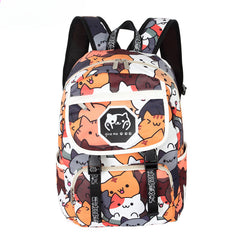 Cute Anime Pattern Printed Backpack