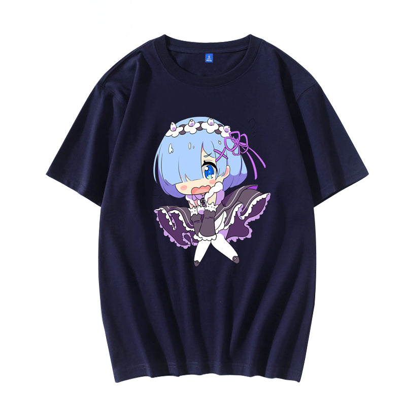 Women's Rem Anime Short-sleeved T-shirt