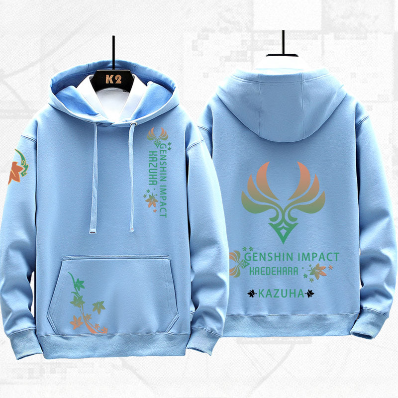 Game Pattern Printed Loose Hoodie