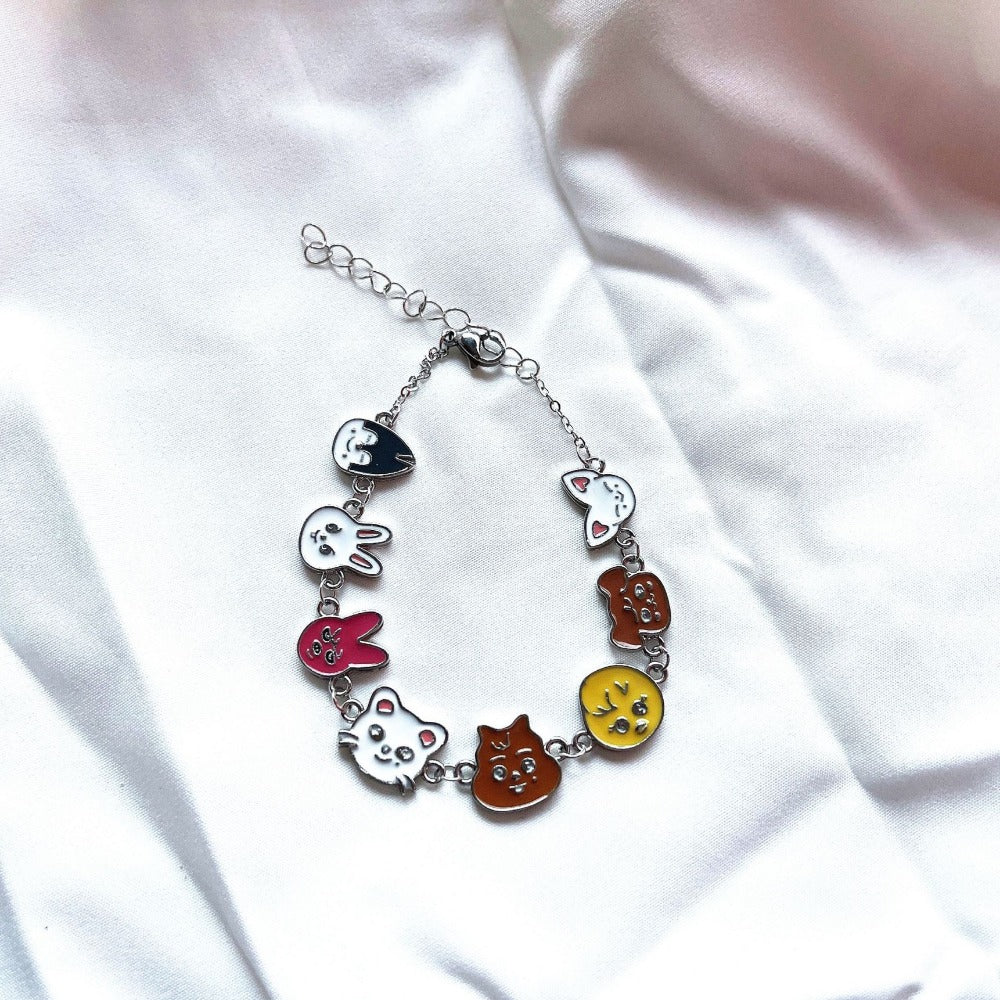 Cute Kpop STAY Cartoon Bracelet