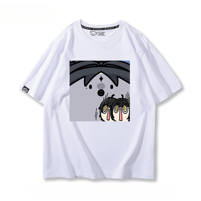 Game Graphic Print Short Sleeve Tee