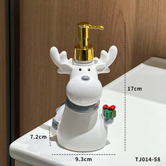 Santa Claus Hand Sanitizer Pressing Bottle Decoration