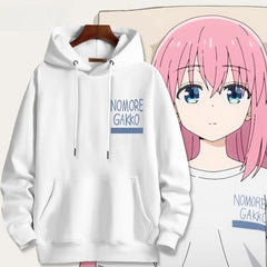 Casual Bocchi Anime Cos Pullover Hoodie