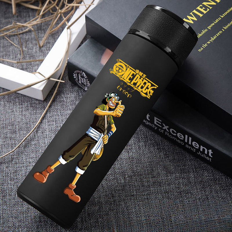 Luffy Zoro Ace Smart Stainless Steel Thermos