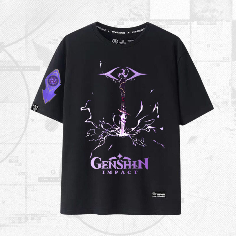 Unisex Game Printed Short Sleeve T-Shirt