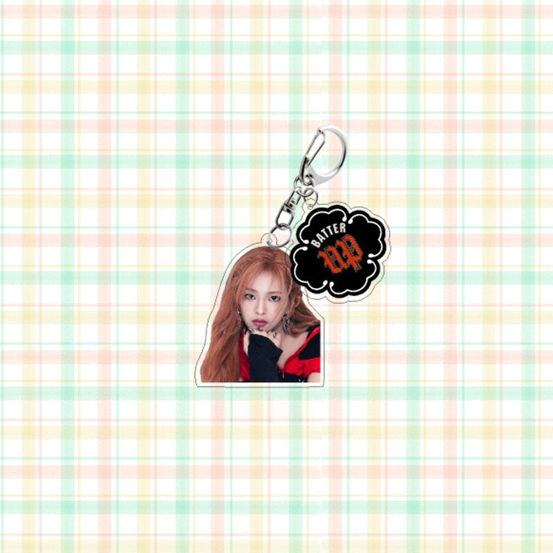 KPOP BATTER UP Acrylic Pendant Keychain