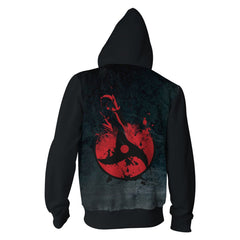 Unisex Trendy Anime 3D Print Zipper Hoodie