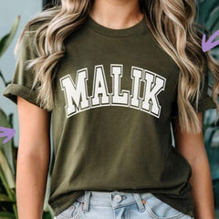 Malik Printed Sweatshirt Top