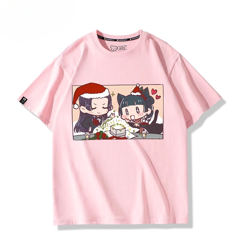 Girls' Anime Graphic Cos Short-sleeved T-shirt