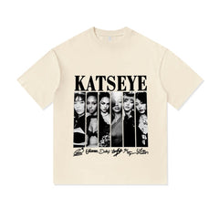 Unisex KPOP Poster Cotton T-shirt