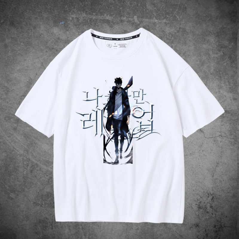 Unisex Anime Cos Cotton Short-sleeved T-shirt