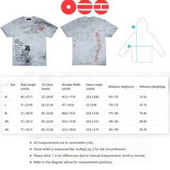 Jin Vintage Graffiti Short-sleeved T-shirt Top