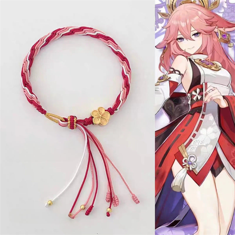 Game Woven Rope Knot Bracelet