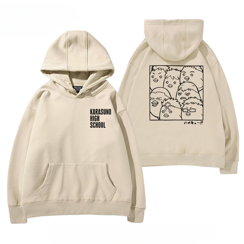 Women's Hinata Karasuno High Casual Hoodie
