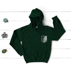 Unisex Wings of Freedom Anime Hoodie Top