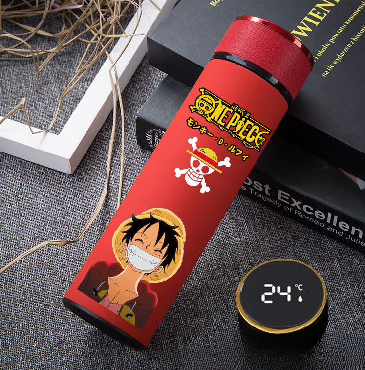 Luffy Zoro Ace Smart Stainless Steel Thermos