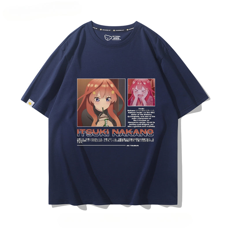 Nakano Anime Short-sleeved T-shirt