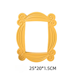 Friends Yellow Photo Frame Ornament