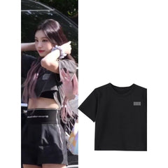 Yeji Women's Short Sleeve Crop T-shirt