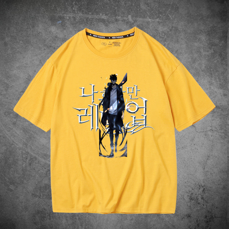 Unisex Anime Cos Cotton Short-sleeved T-shirt