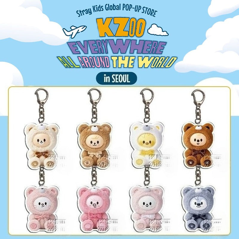 SKZ Global Doll Pendant Acrylic Keychain Set