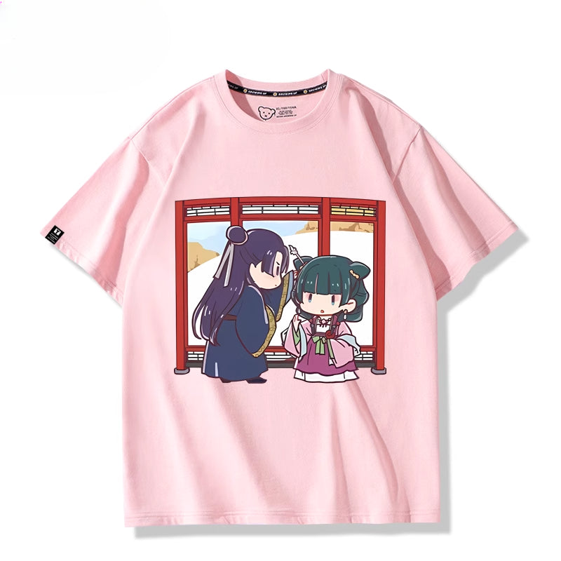 Girls' Anime Graphic Cos Short-sleeved T-shirt