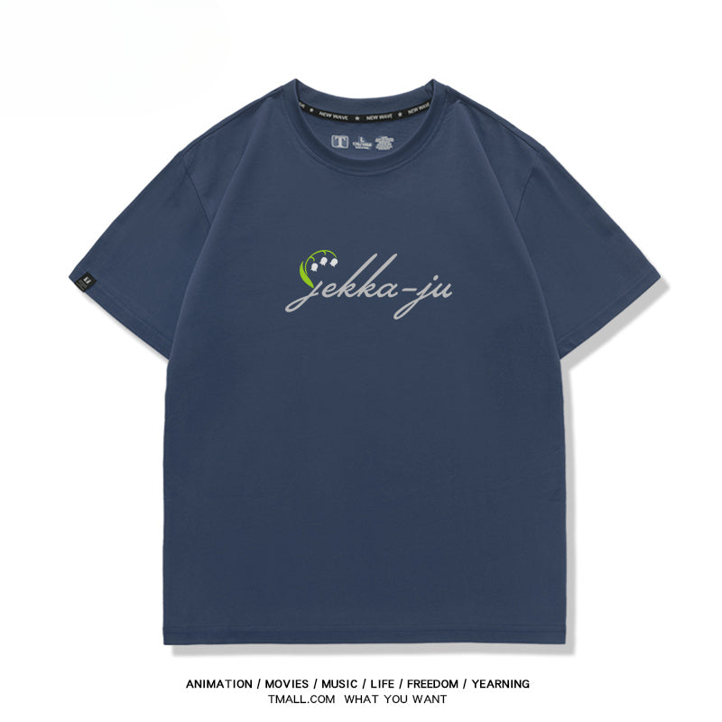 Unisex Anime Cos Short-sleeved T-shirt