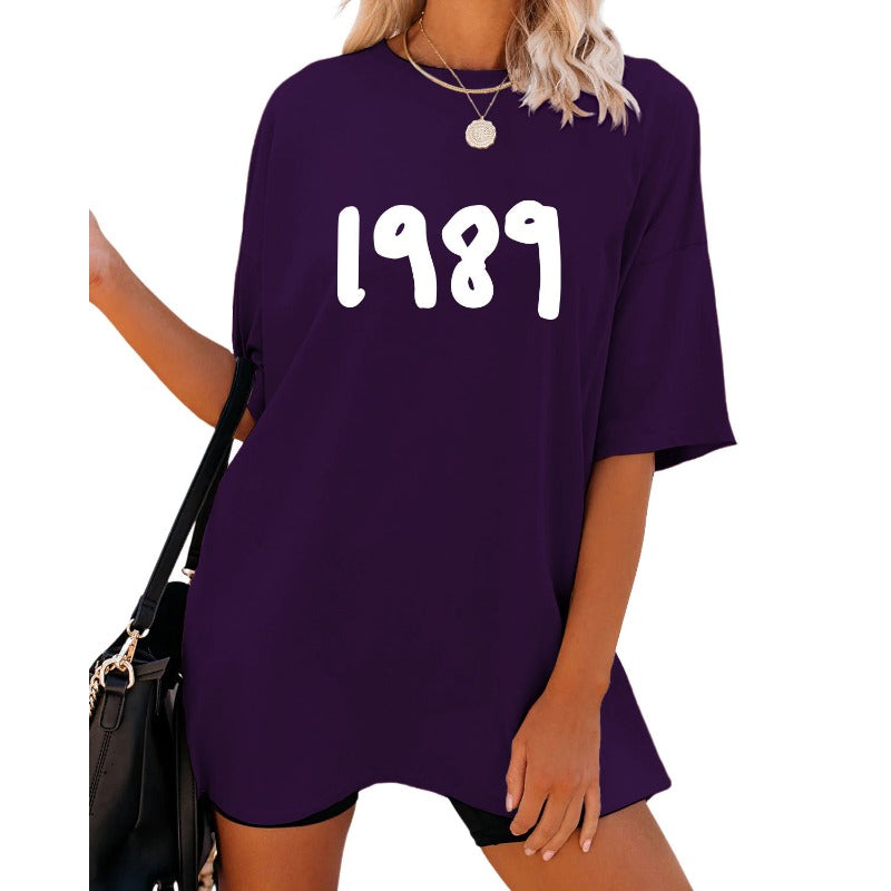 Casual Women's Taylor 1989 Summer Loose T-shirt