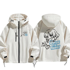 Bocchi The Radio Graphic Windbreaker Jacket