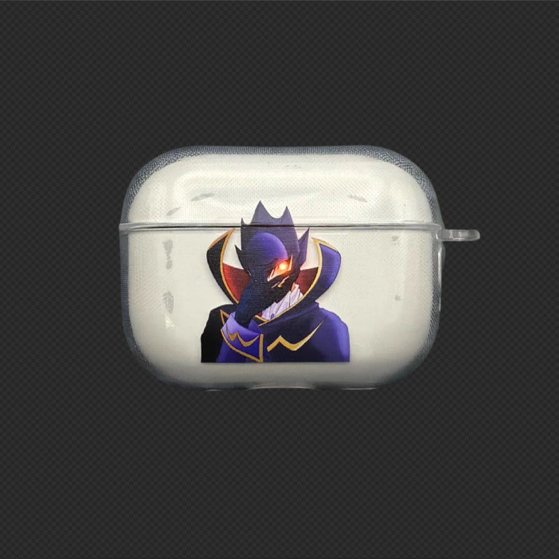 Creative Anime Airpods Transparent Case