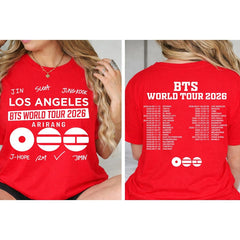 BANGTAN WORLD TOUR Print Unisex Shirt