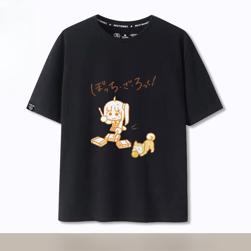 Trendy Anime Short Sleeve Loose T-Shirt