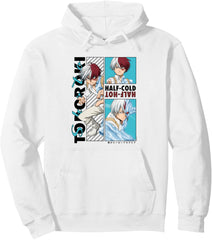 Todoroki Half-Cold Half Hot Pullover Hoodie