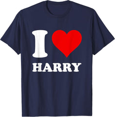 Red Heart I Love Harry T-Shirt