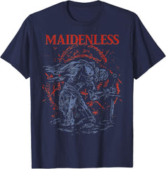 Unisex Maidenless Graphic Crew Neck T-Shirt