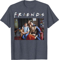 Friends Classic Logo Portrait T-Shirt