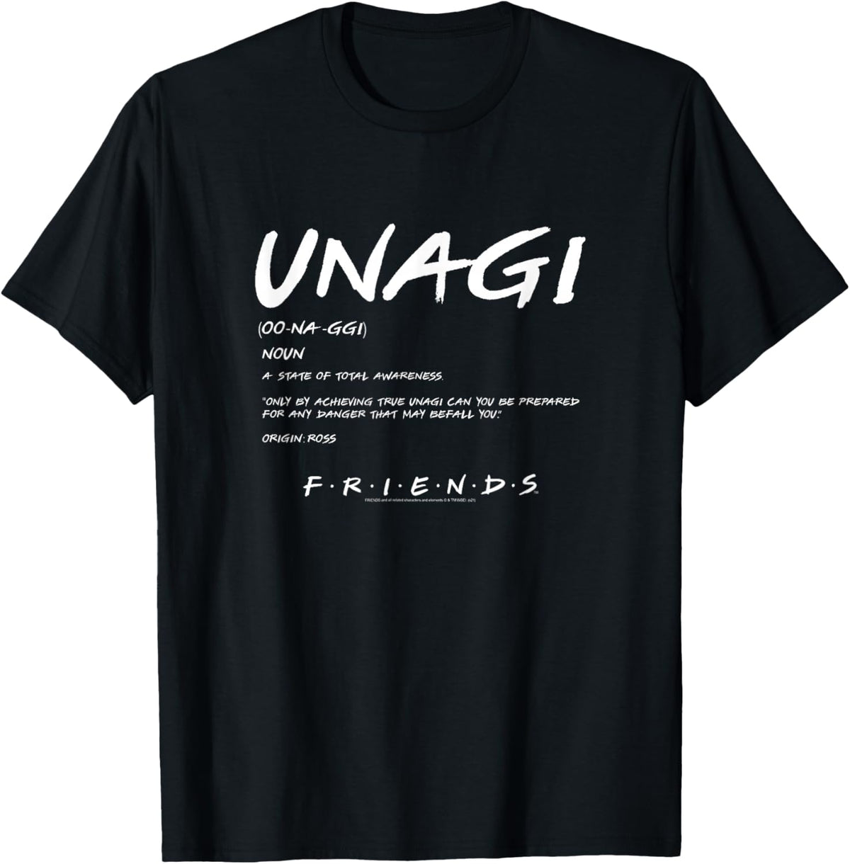 Friends Unagi Definition Print T-Shirt