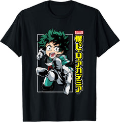 Izuku Midoriya Deku Action Pose T-Shirt