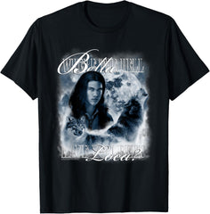 Unisex Retro Jacob Wolf Moon Loca Movie T-Shirt