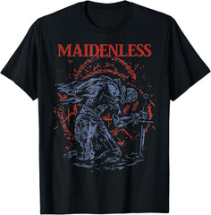 Unisex Maidenless Graphic Crew Neck T-Shirt