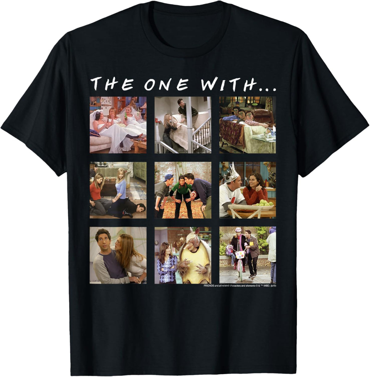 Friends The One with Character Pattern T-Shirt