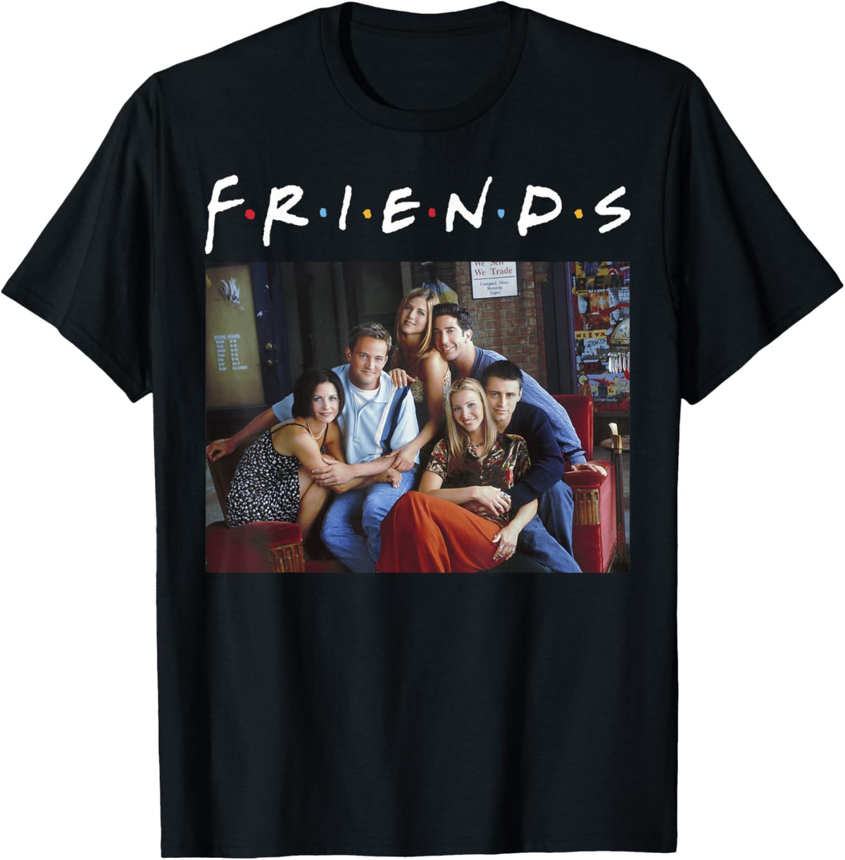 Friends Classic Logo Portrait T-Shirt