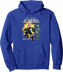Katsuki Bakugo Burst with Icons Pullover Hoodie