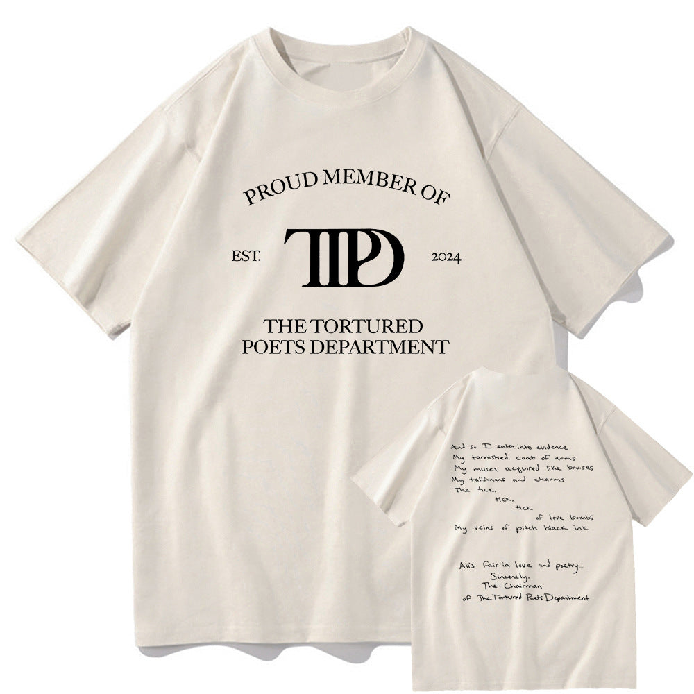 The Tortured Poets Department Pullover T-Shirt