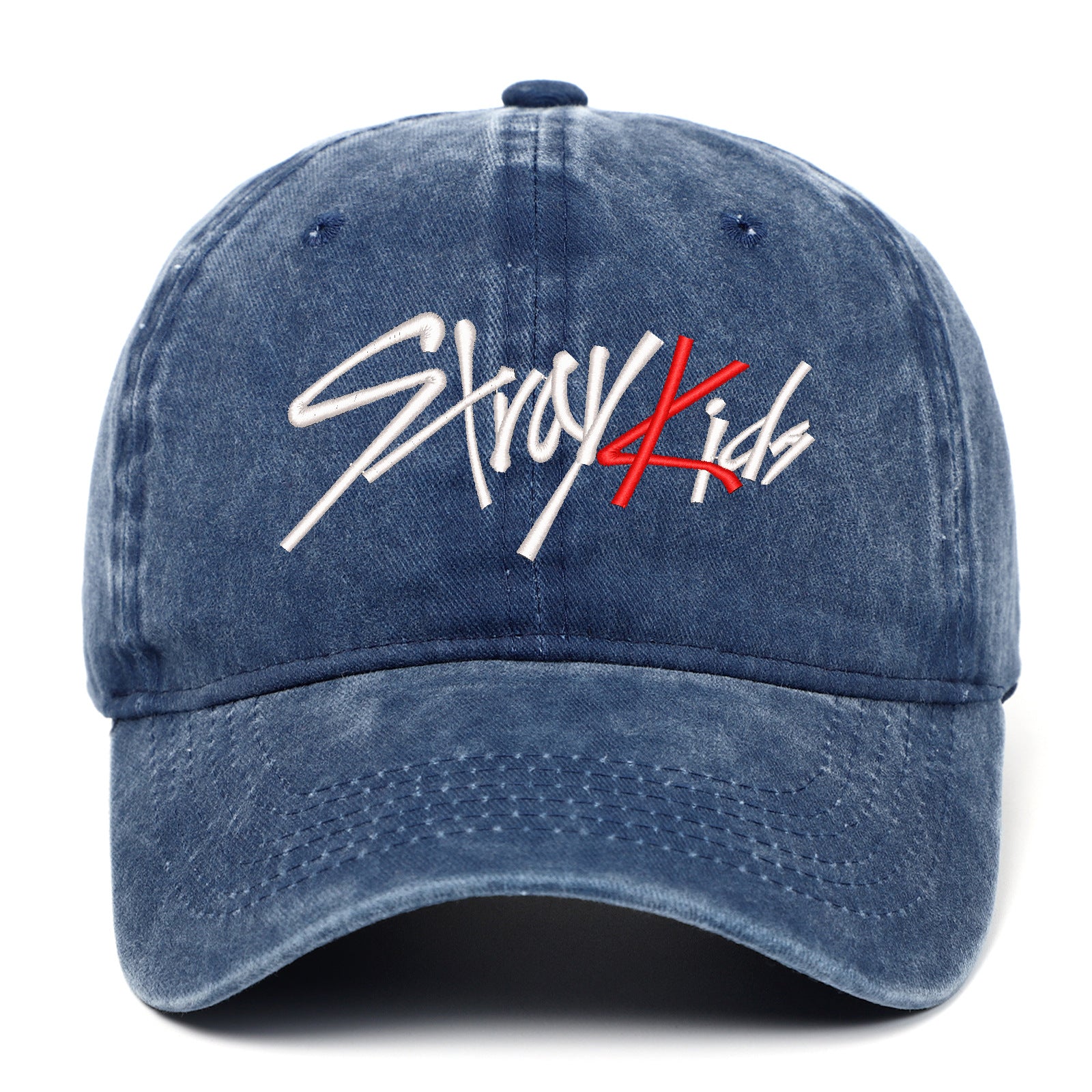 KPOP Logo Embroidered Baseball Cap