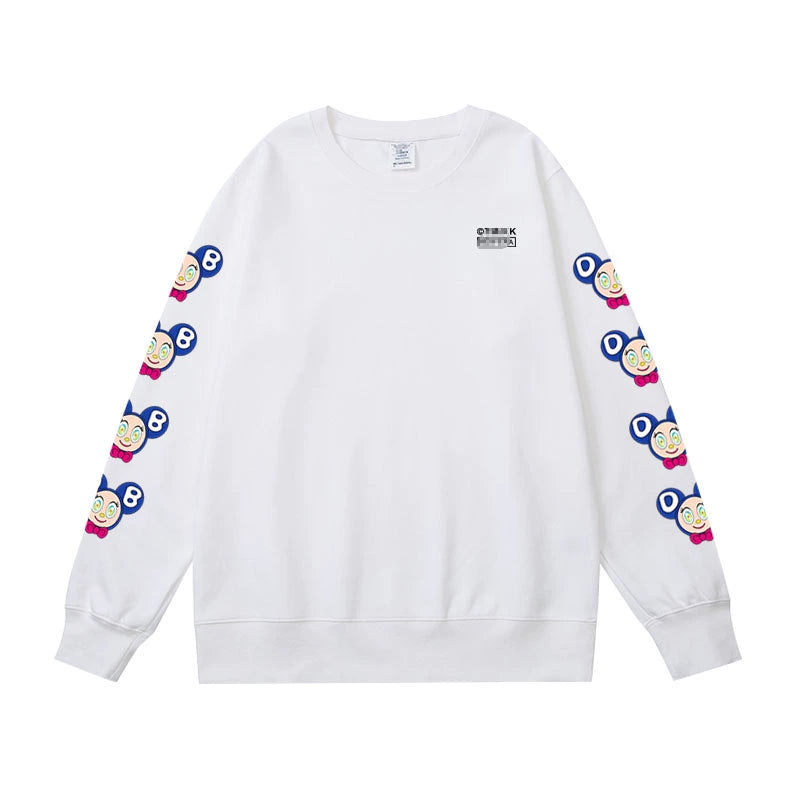 Men's and Women's Cartoon Crew Neck SweatShirt