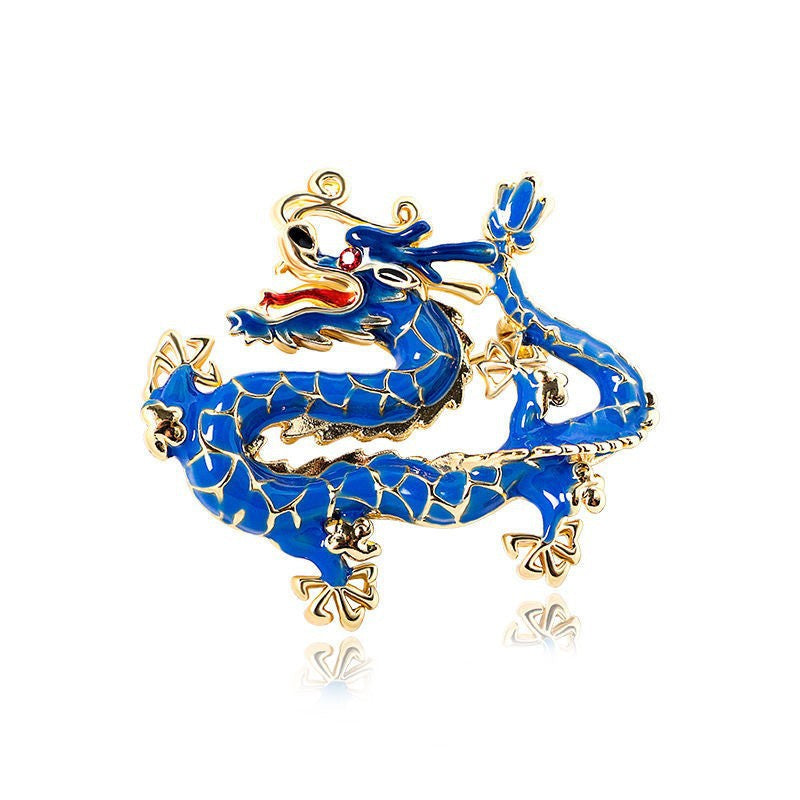 Retro Cartoon Dragon Shape Brooch