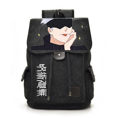 Retro Anime Canvas Schoolbag Backpack