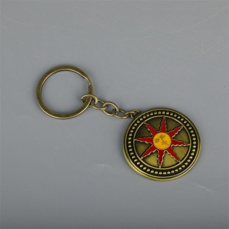 Game Onion Knight Stud Earrings Necklace Keychain