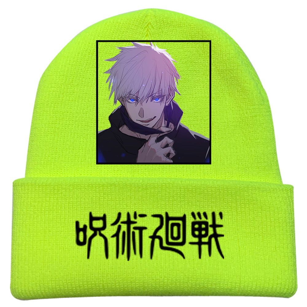 Casual Anime Gojo Warm Beanie